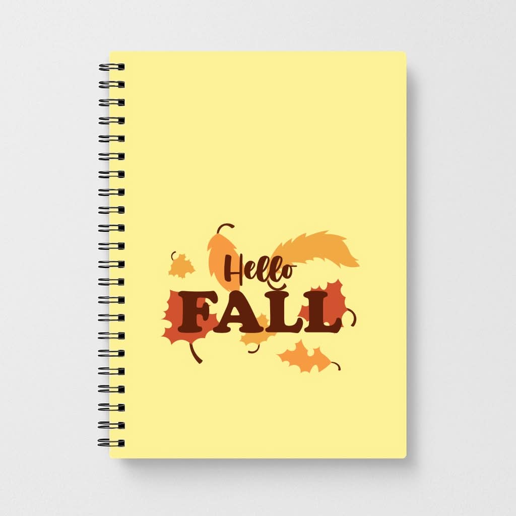 Hello Fall Notebook