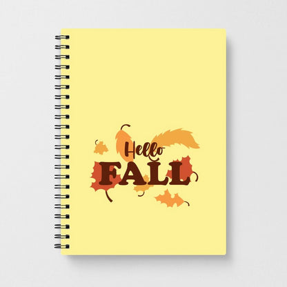 Hello Fall Notebook