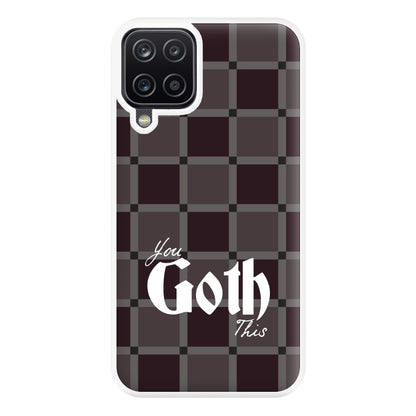 You Goth This Tartan Galaxy A12 Case