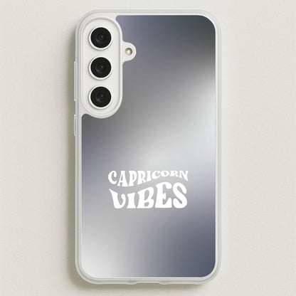 Capricorn Vibes Gradient Zodiac Galaxy S25FE Case