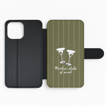 Martini State Of Mind Flip Phone Case