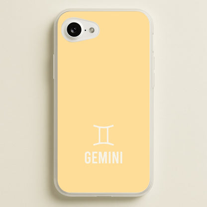 Gemini Pastel Zodiac iPhone 16e Case