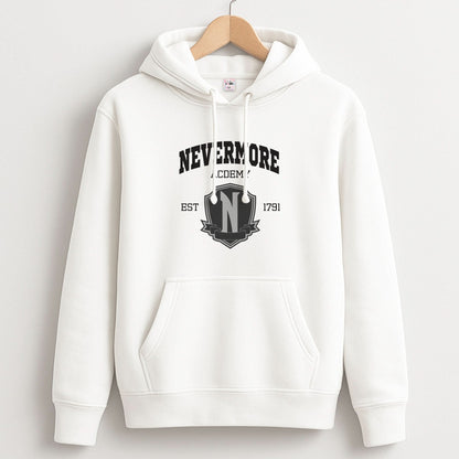 Addams Academy Gray Unisex Hoodie