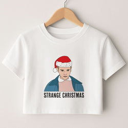 Strange Christmas  Crop Top
