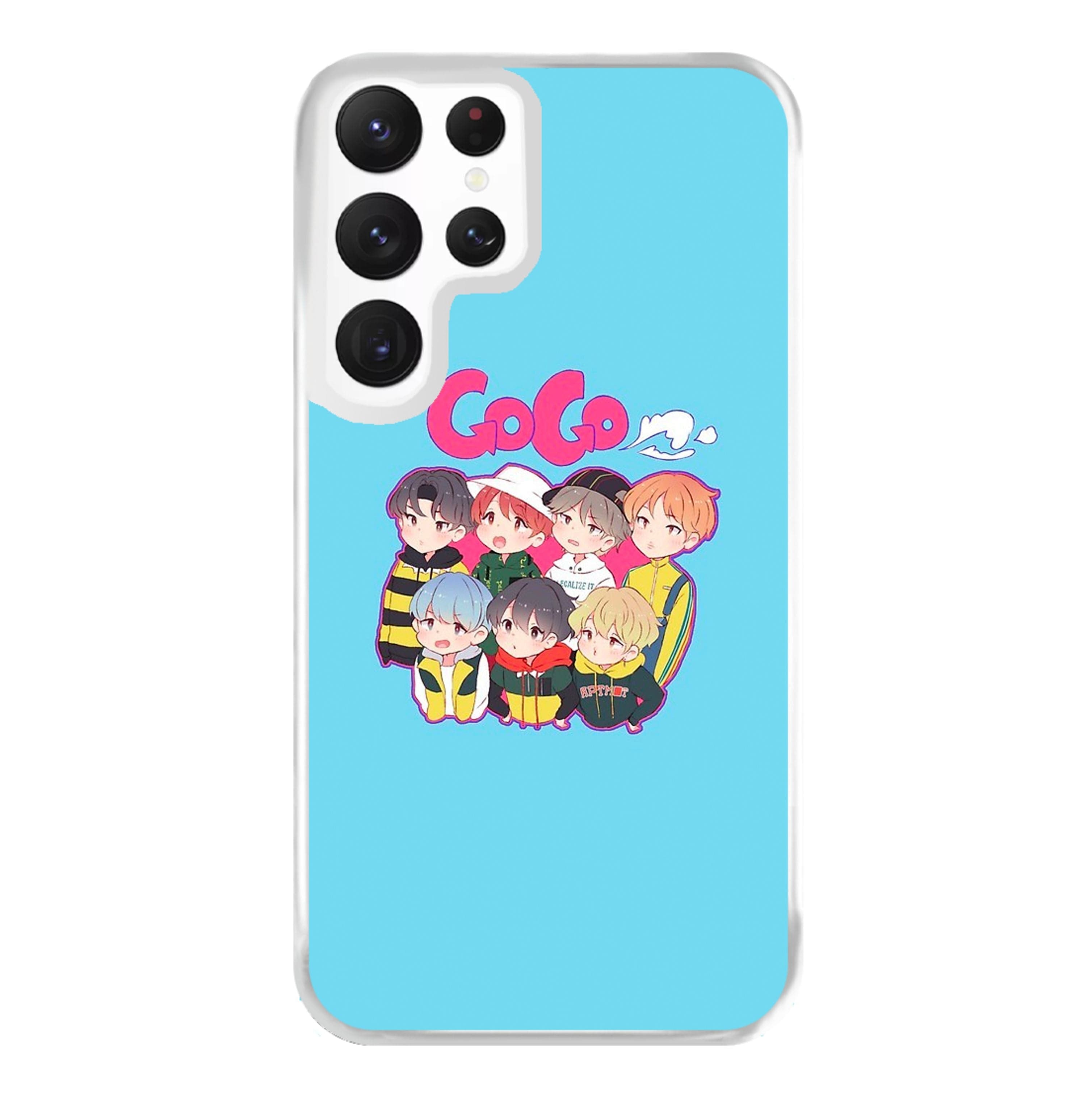 Go Go K-Pop Band Cartoon Phone Case