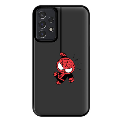 Gray Hanging Spider Hero Galaxy A52 / A52s Case