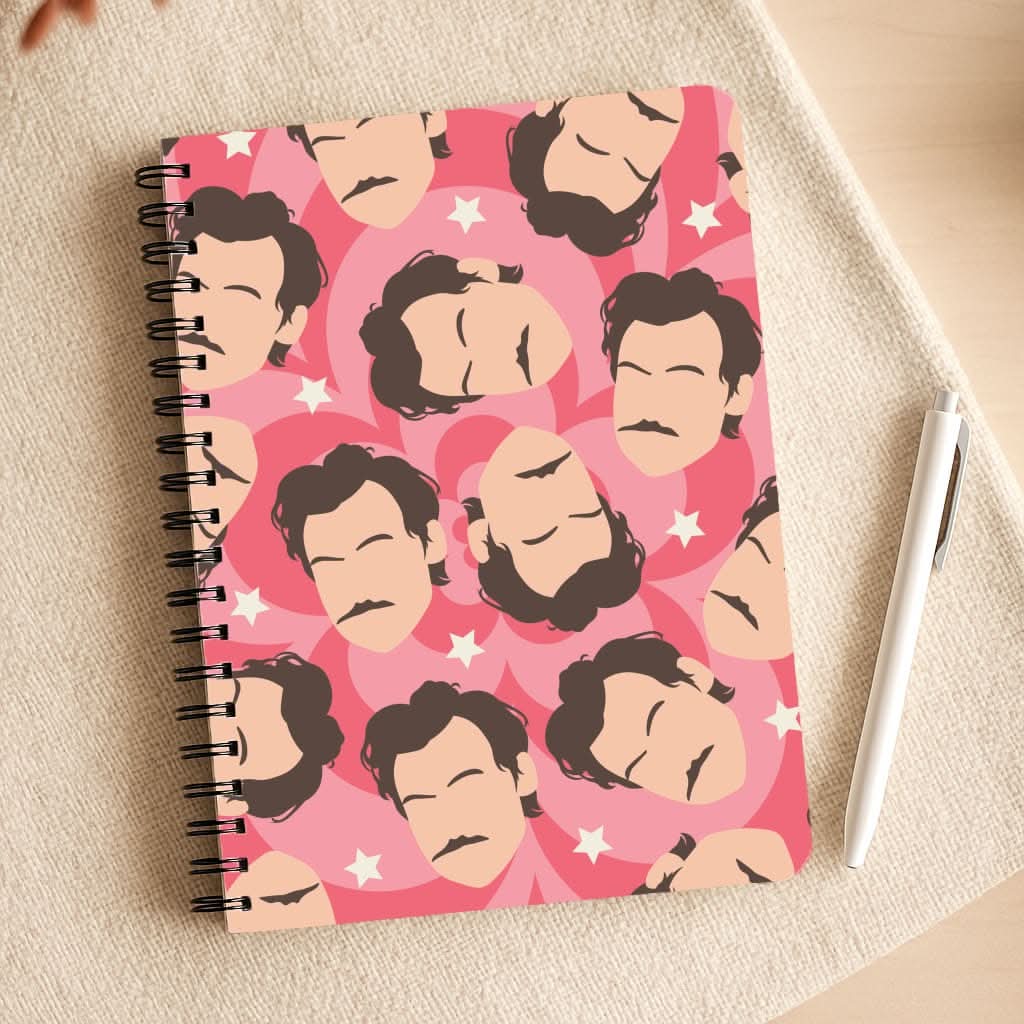 Harry Faceless Pattern Notepad