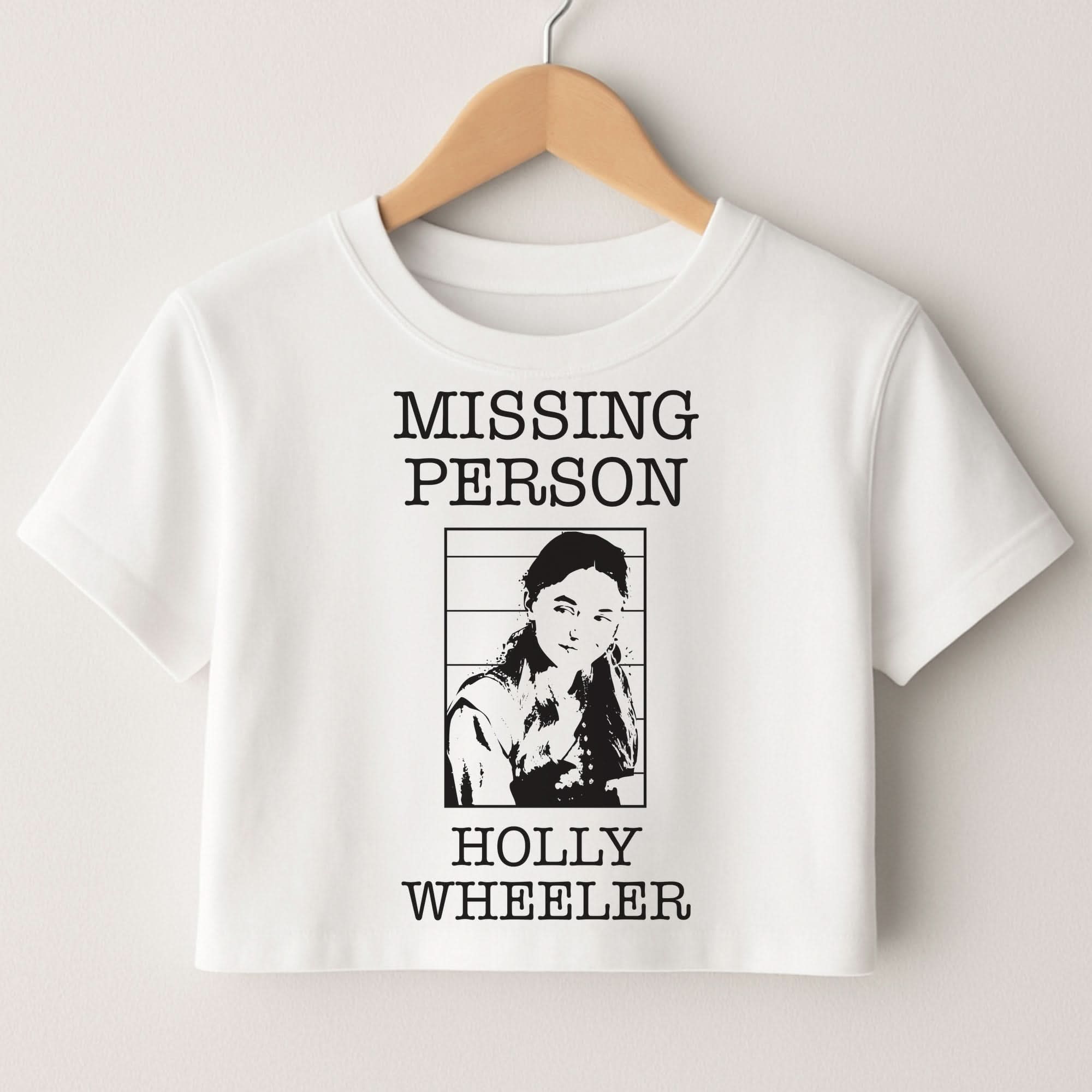 Missing Person Holly Crop top