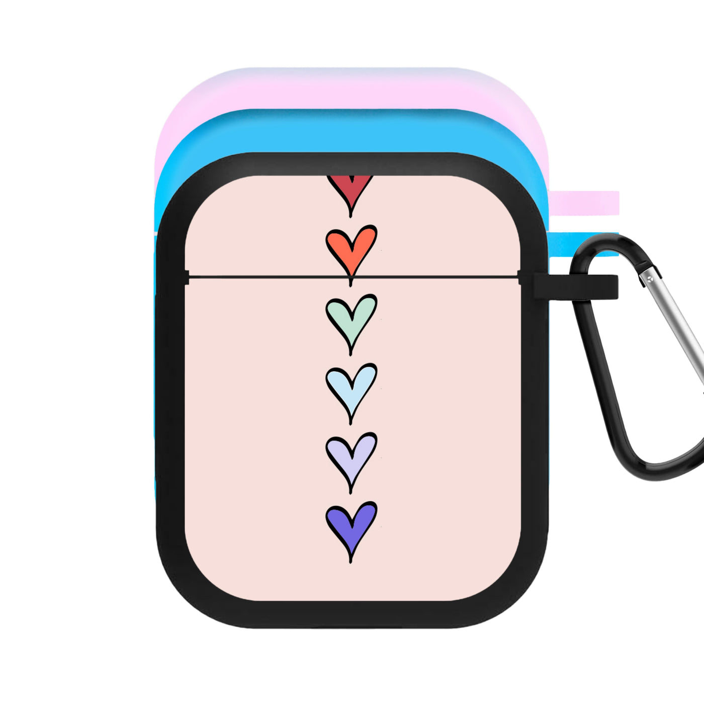 Love Heart Line AirPods Case