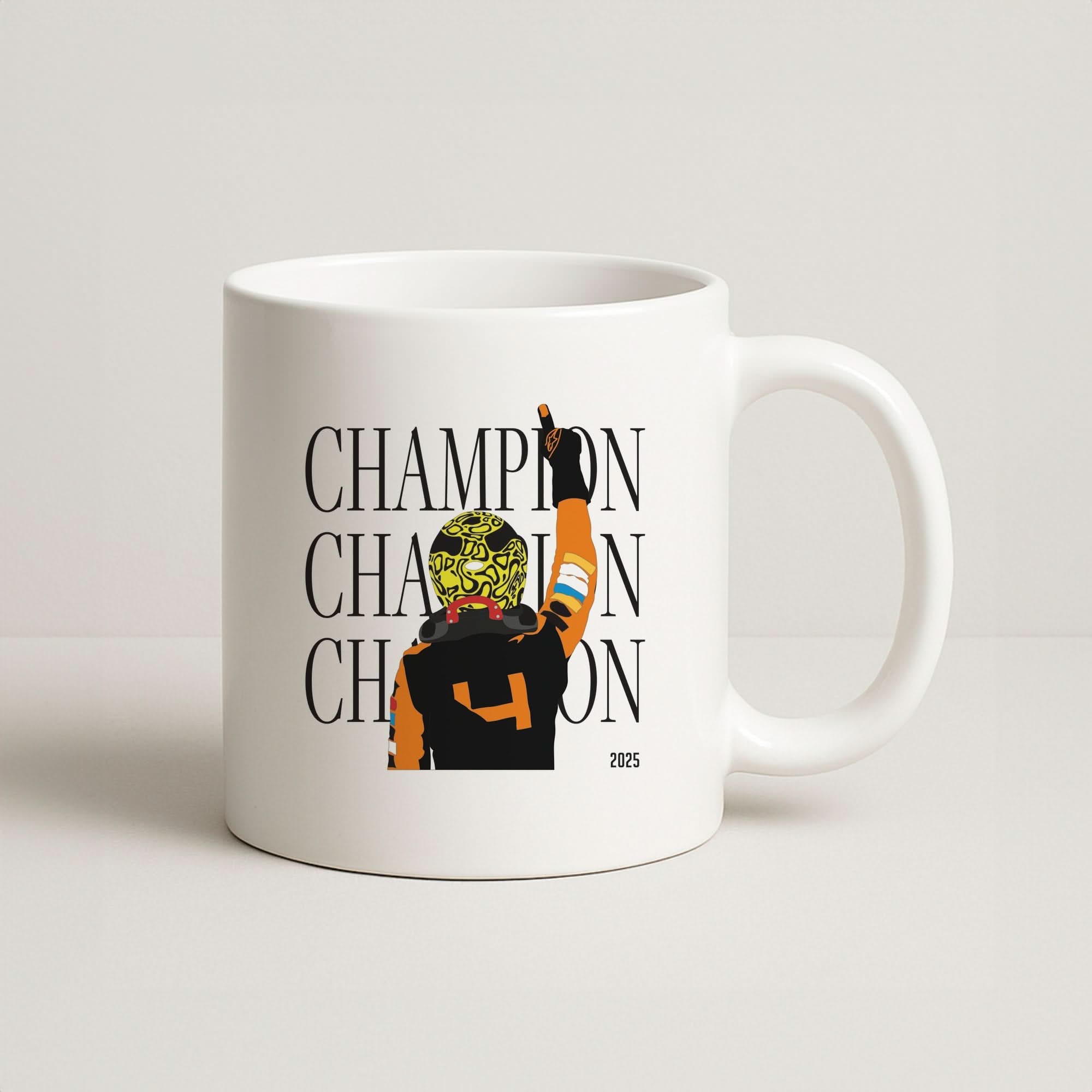 Lando Champion 2025 Coffee Mug