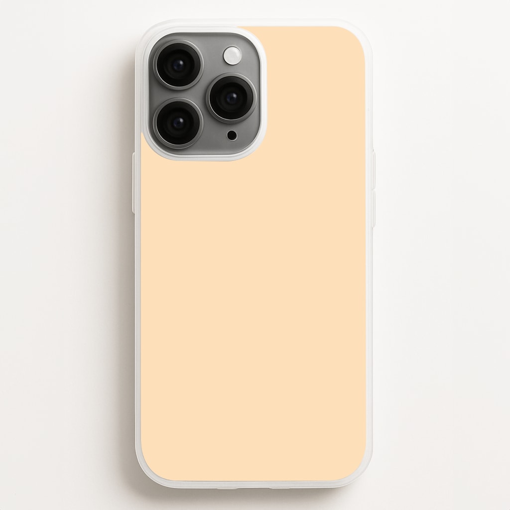 Back To Casics - Pretty Pastels - Plain Orange Phone Case