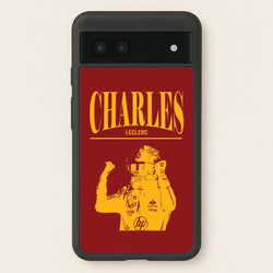 Charles Red And Gold Google Pixel 6a Case