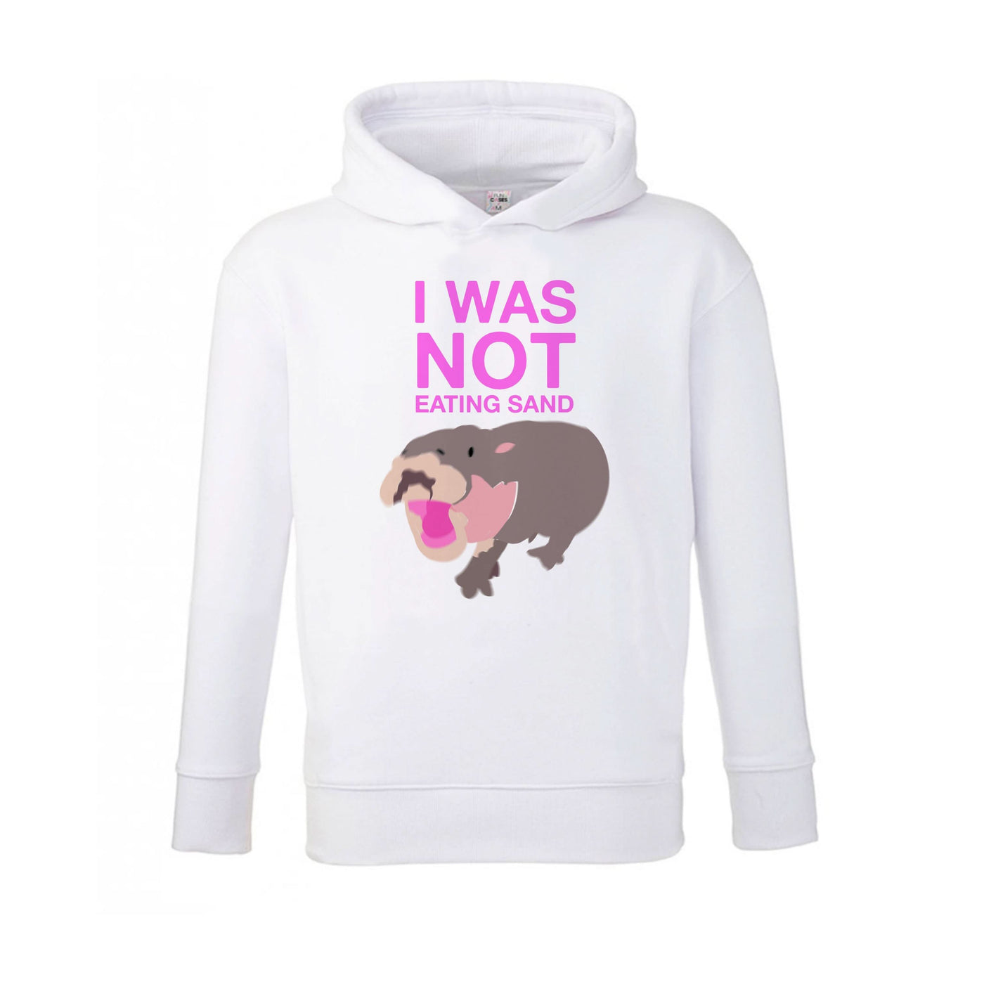 I Was Not Eating Sand Kids Hoodie