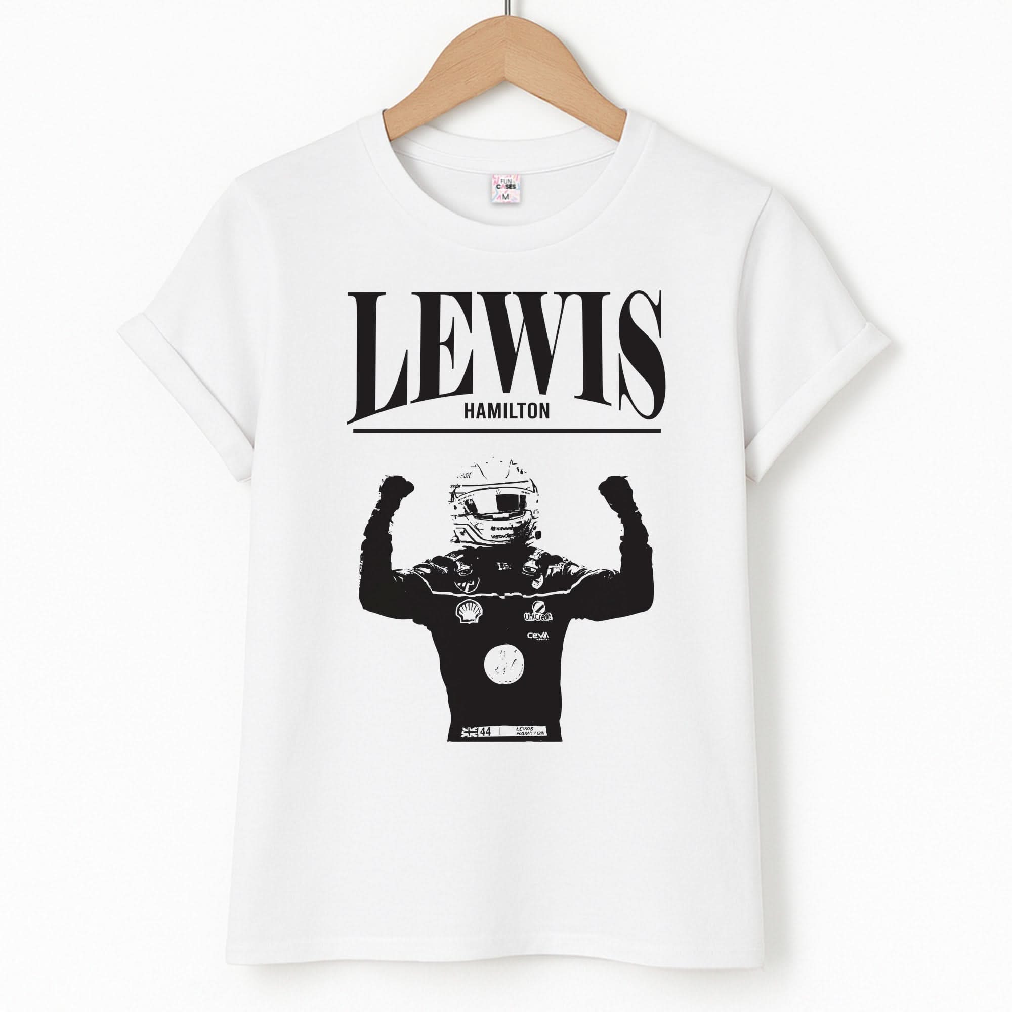 Lewis Red And Gold Unisex T-Shirt