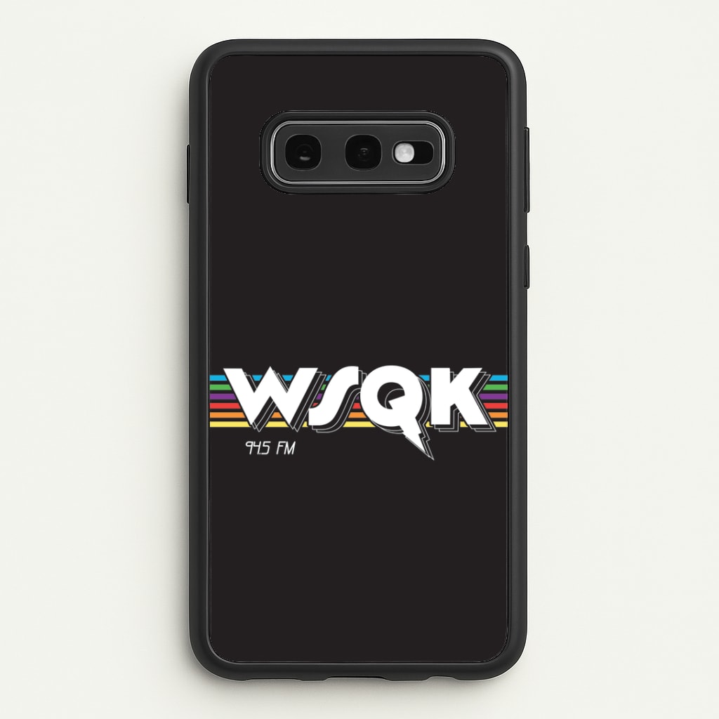 WSQK Radio Galaxy S10e Case