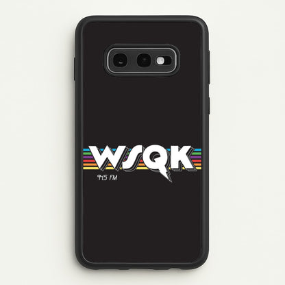WSQK Radio Galaxy S10e Case