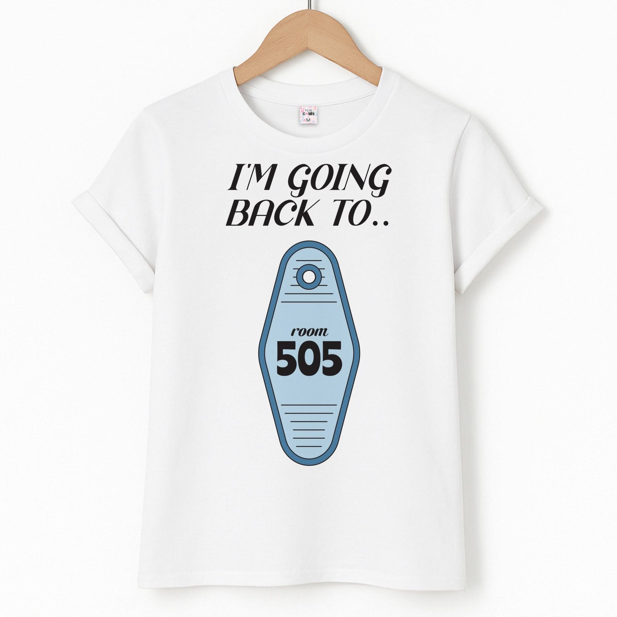 I'm Going Back To 505 Keyring T-Shirt