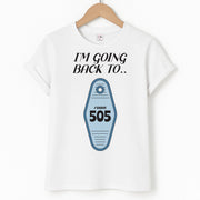 I'm Going Back To 505 Keyring T-Shirt 1