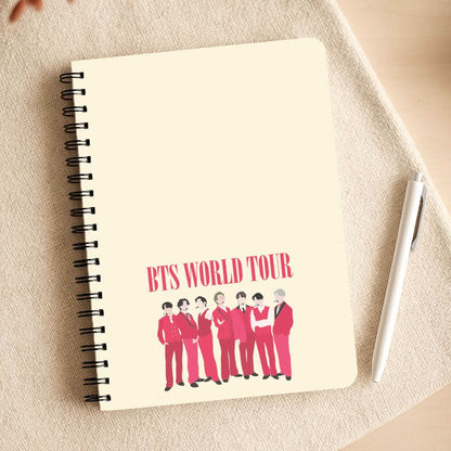 K-Pop Band World Tour 2026 Notepad