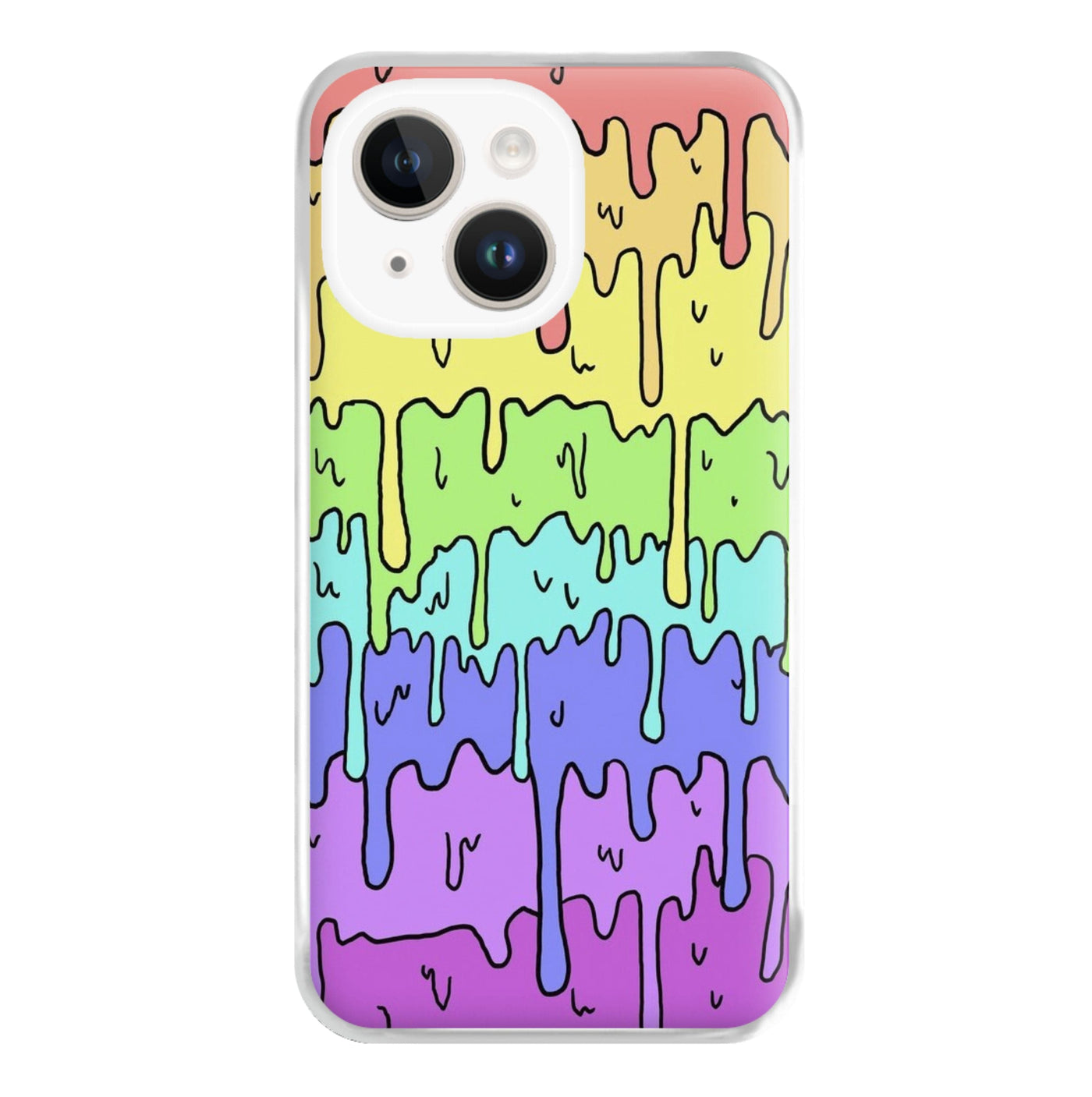 Dripping Rainbow Phone Case