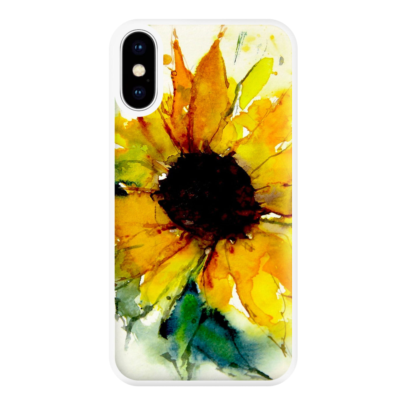 Watercolour Sunflower Phone Case
