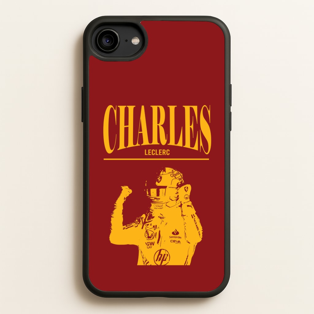 Charles Red And Gold iPhone 6 / 7 / 8 / SE Case