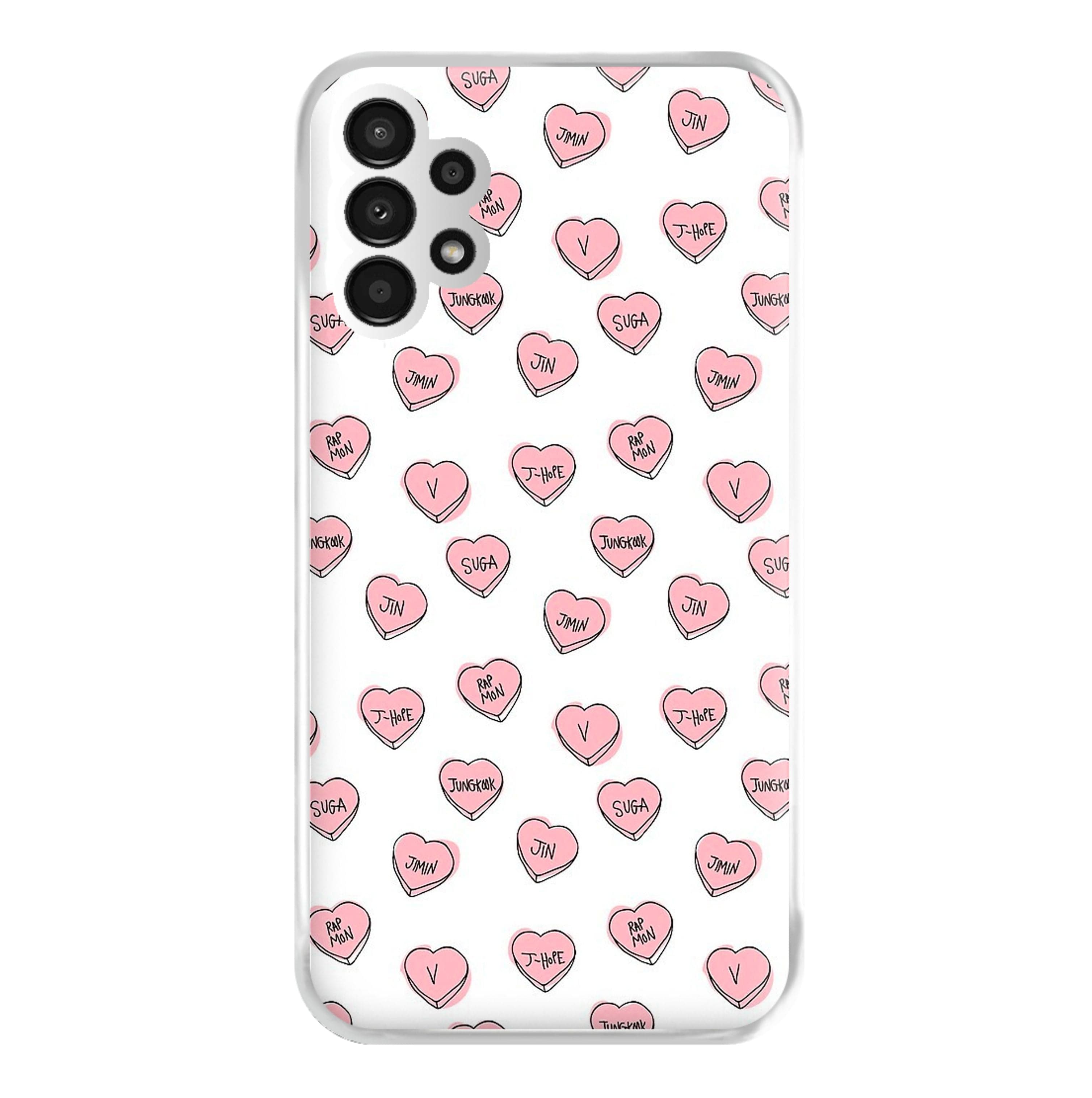 K-Pop Band Hearts Phone Case