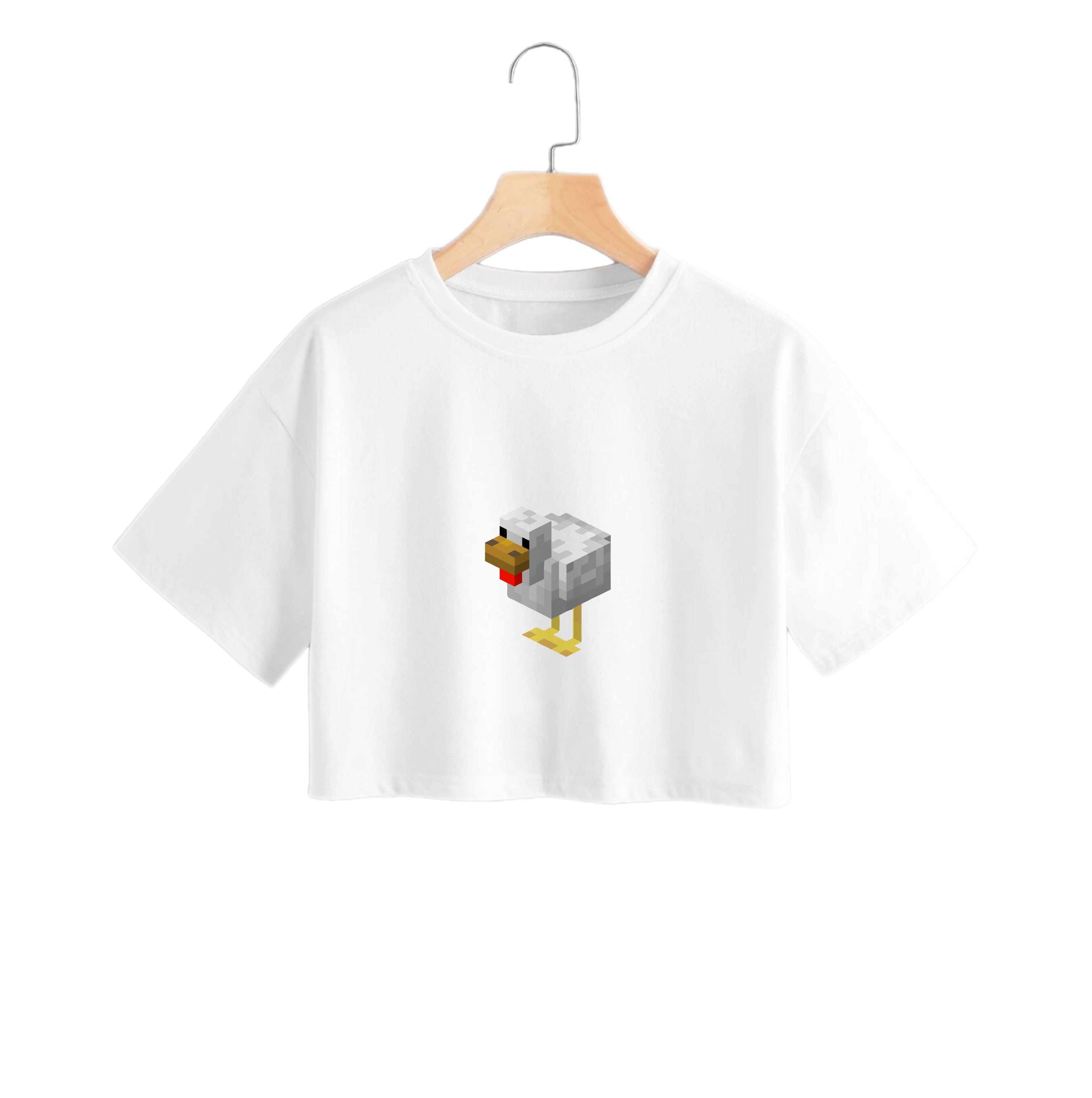 Mining Chicken Crop Top