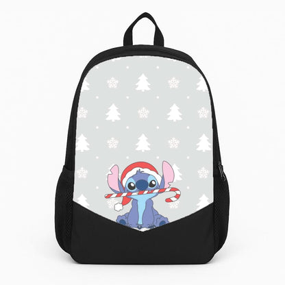 Cute Blue Alien Candycane Backpack