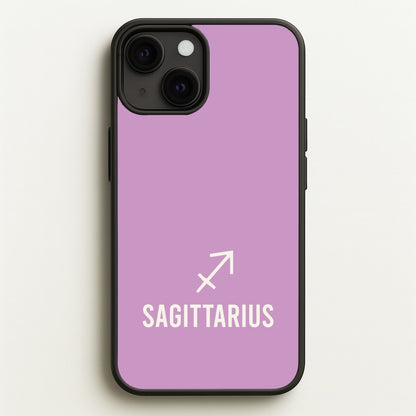 Sagittarius Pastel Zodiac iPhone 13 Case