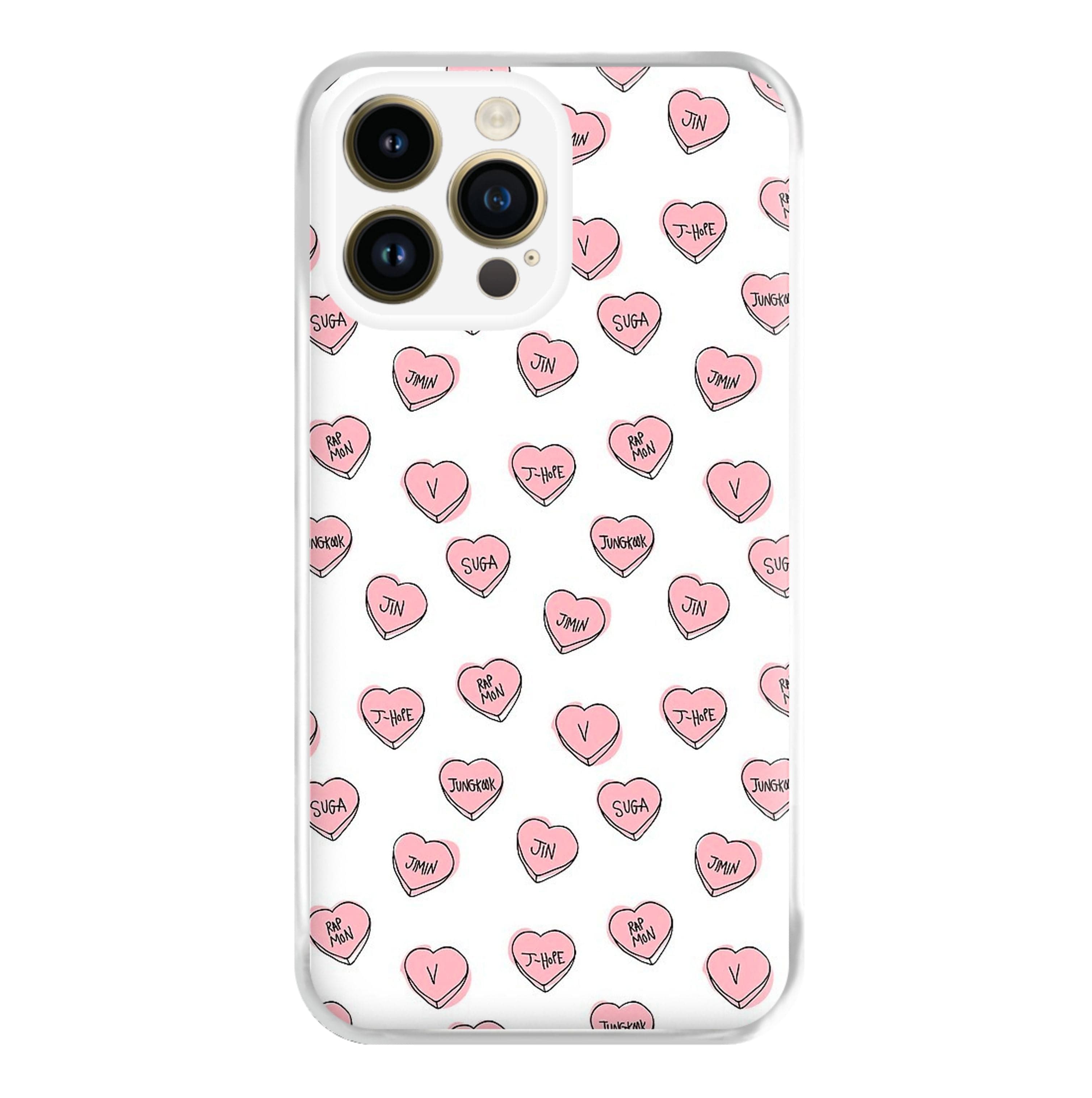 K-Pop Band Hearts Phone Case