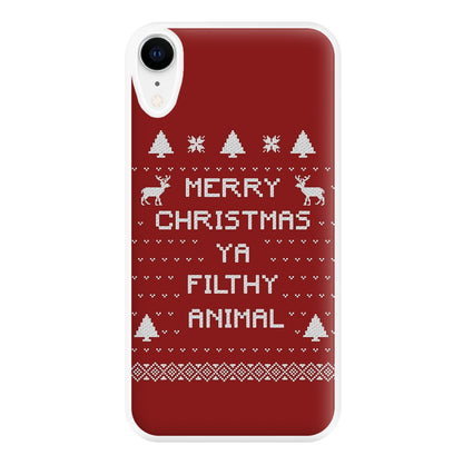 Merry Christmas Ya Filthy Animal Phone Case