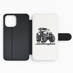 Lambo Tractor Flip Phone Case
