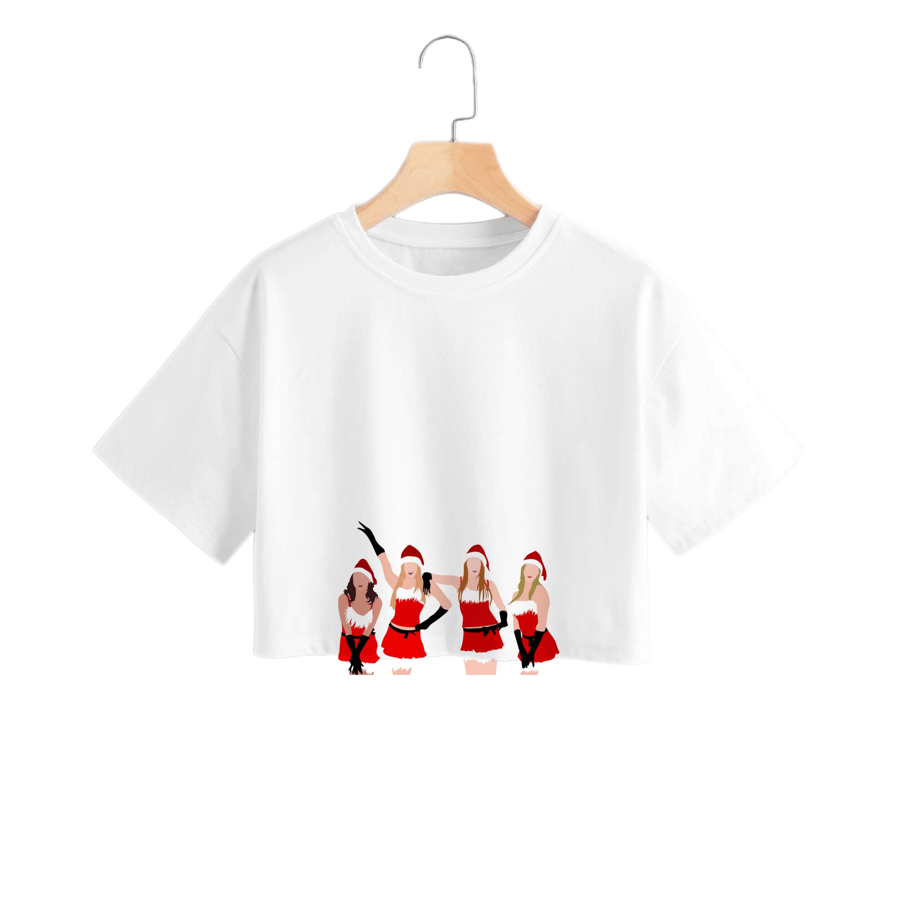 Meanies Christmas Crop Top