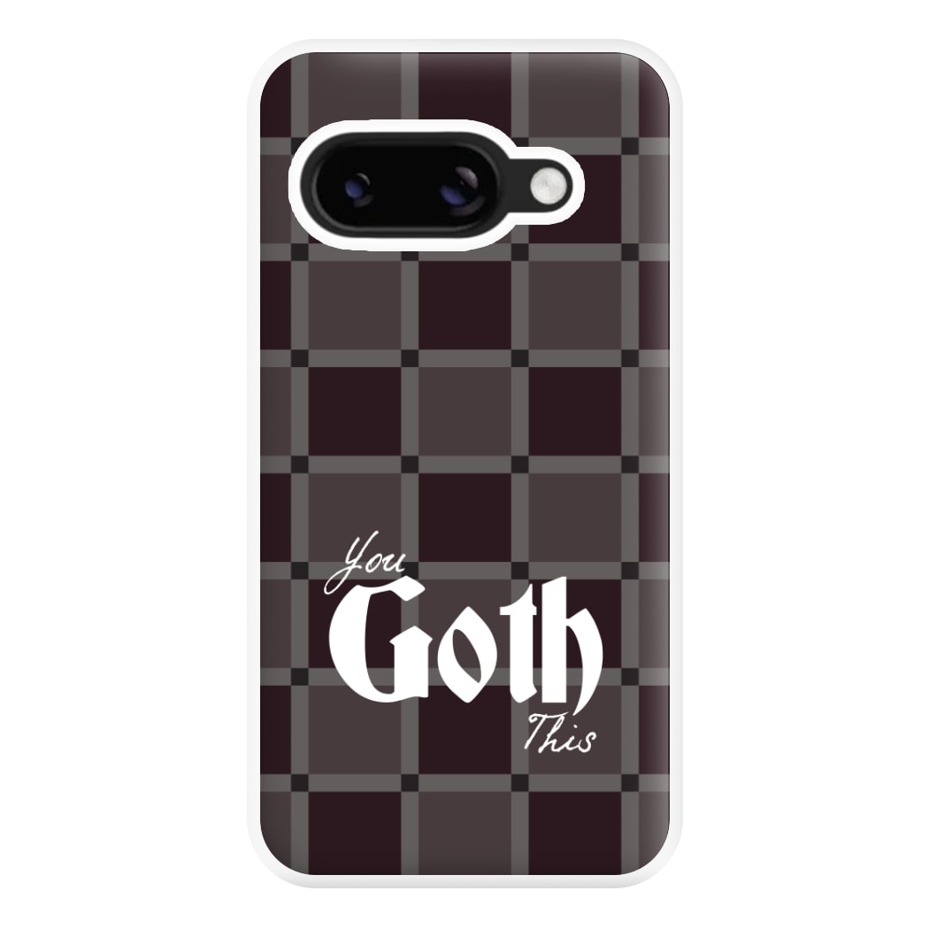 You Goth This Tartan Google Pixel 8a Case