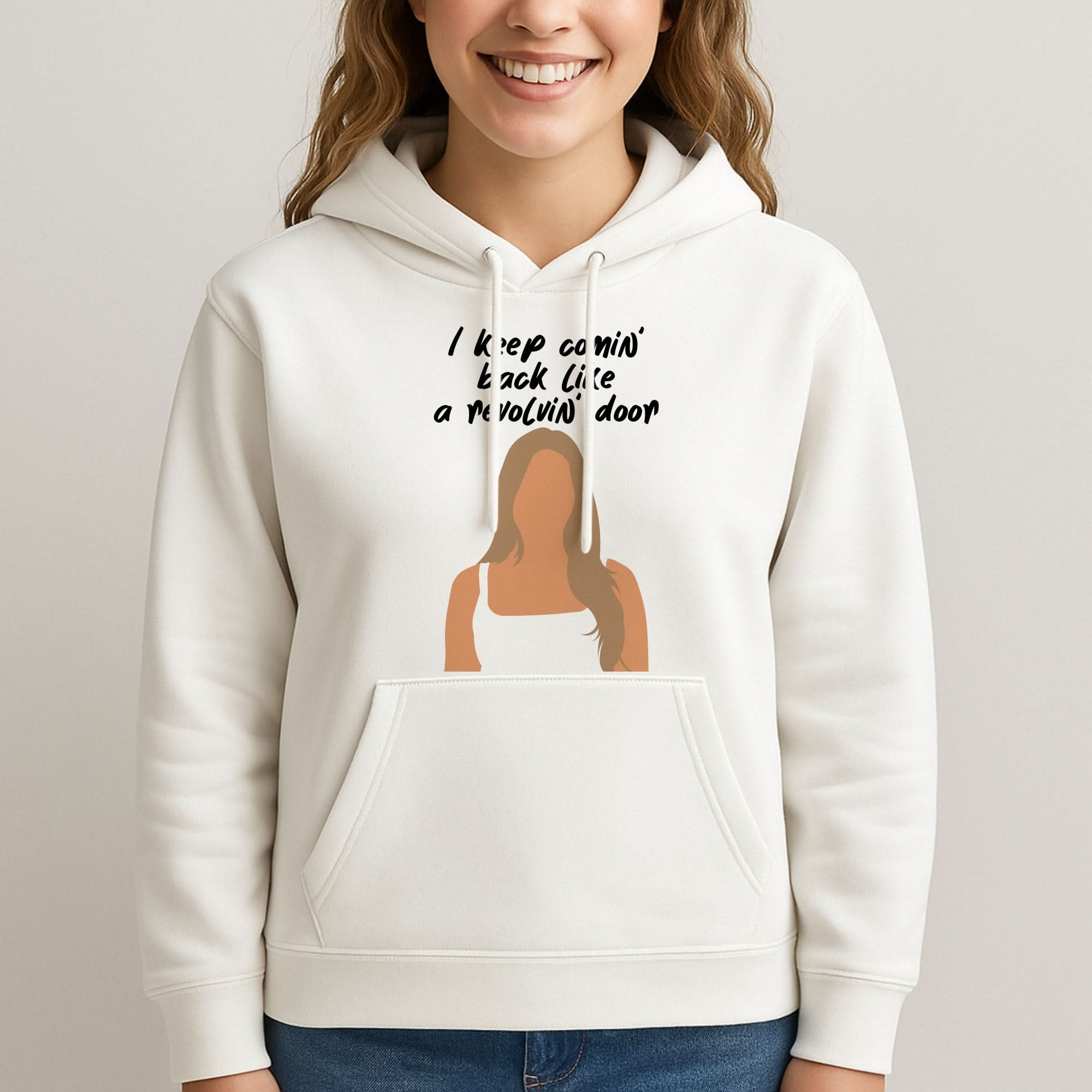 Revolving Door Womans Hooded Sweatshirt