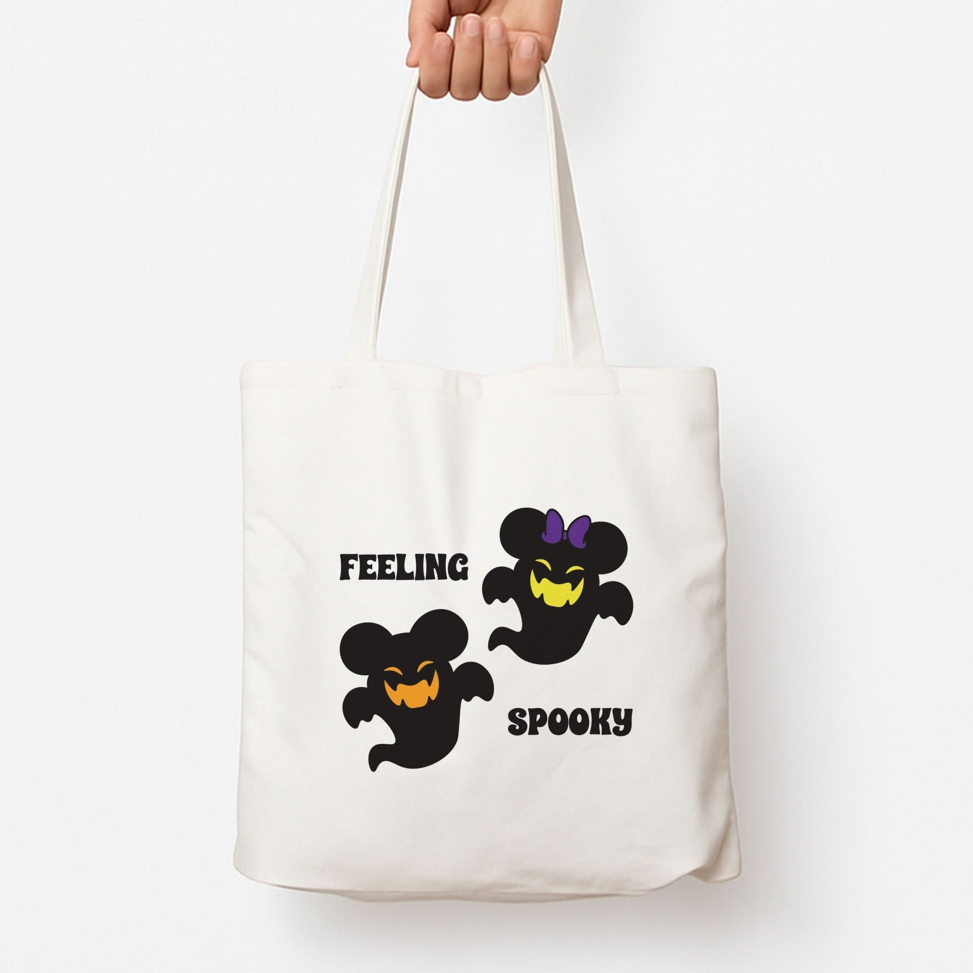 Feeling Spooky Mouse Ghosts Tote Bag