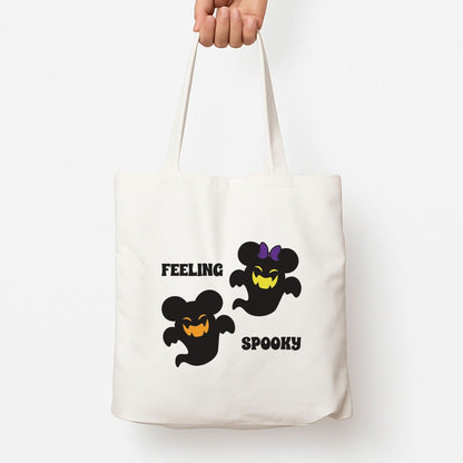 Feeling Spooky Mouse Ghosts Tote Bag