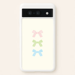 Gingham Tiered Ties Google Pixel 8 Case