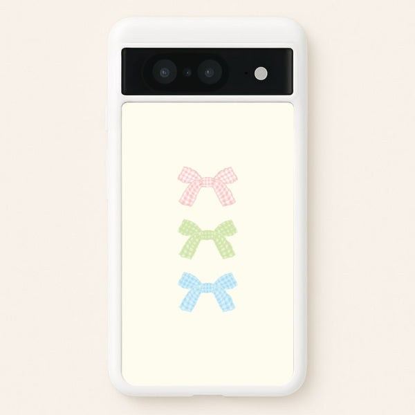 Gingham Tiered Ties Google Pixel 8 Case
