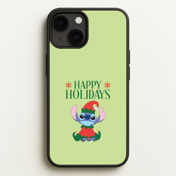 Cute Blue Alien Elf iPhone 13 Case