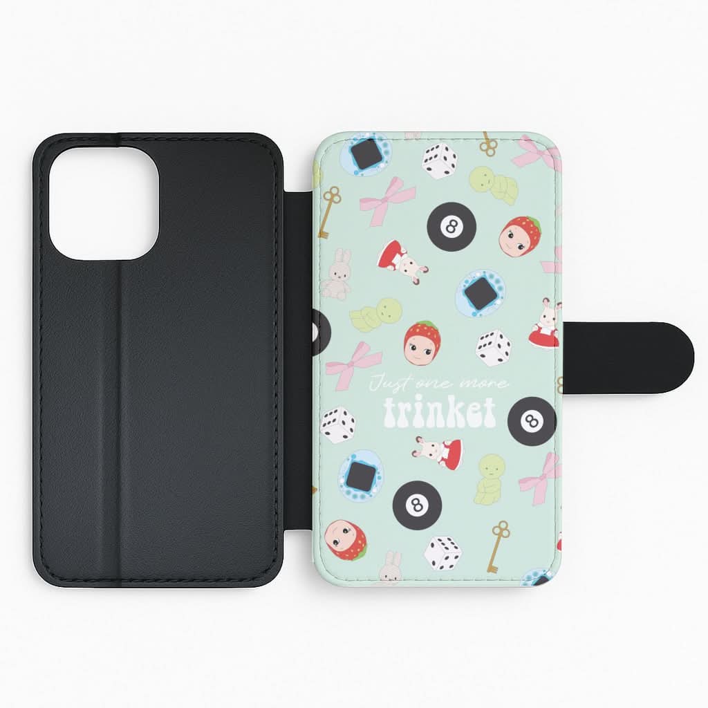 Just One More Trinket Flip Phone Case