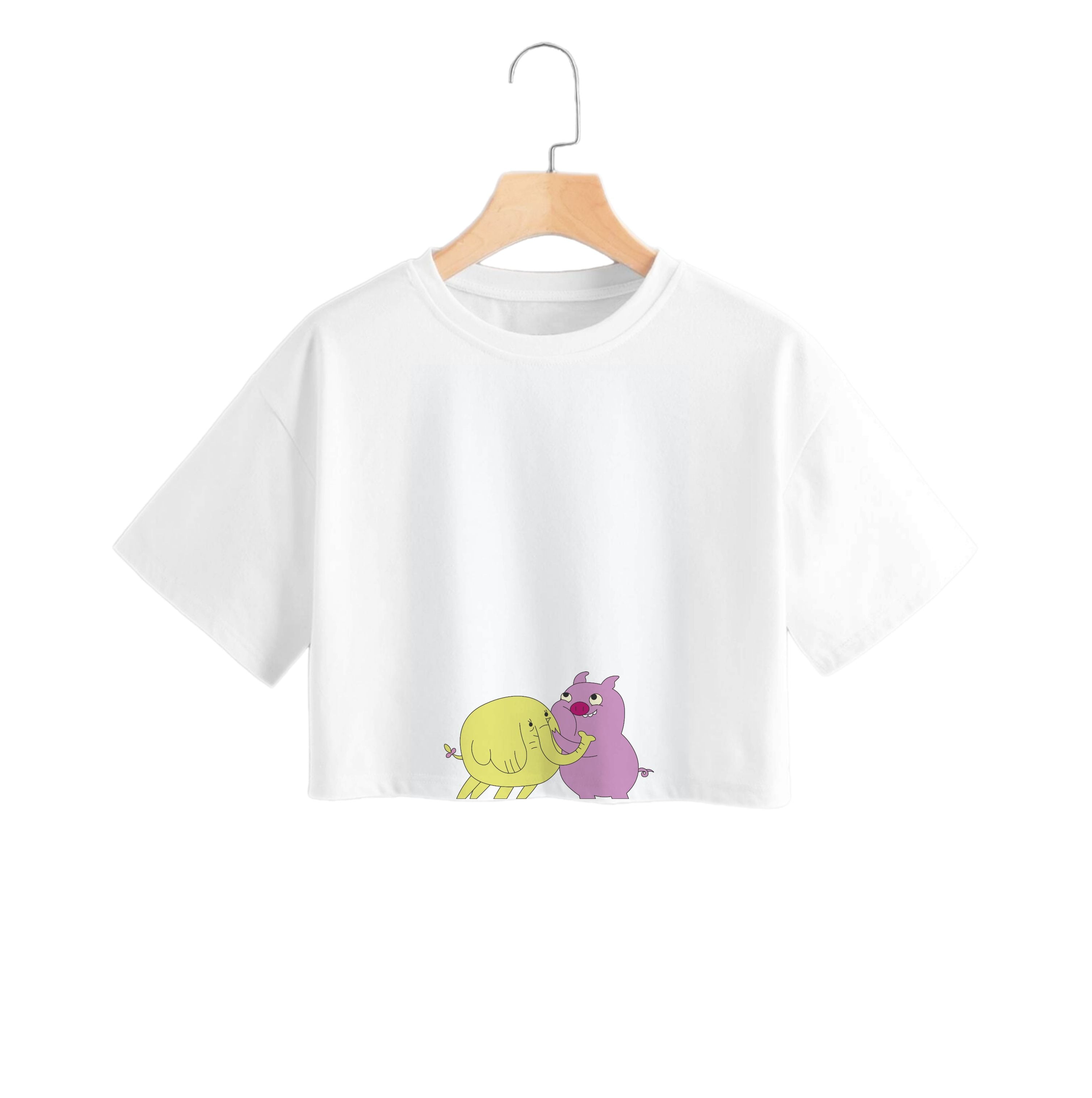 Tree Trunks Crop Top