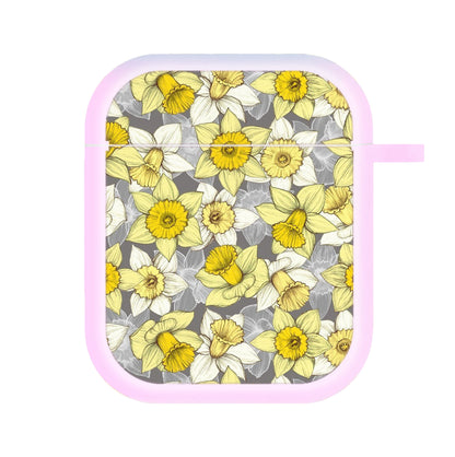 Daffodil Daze - Spring Pattern AirPods Case