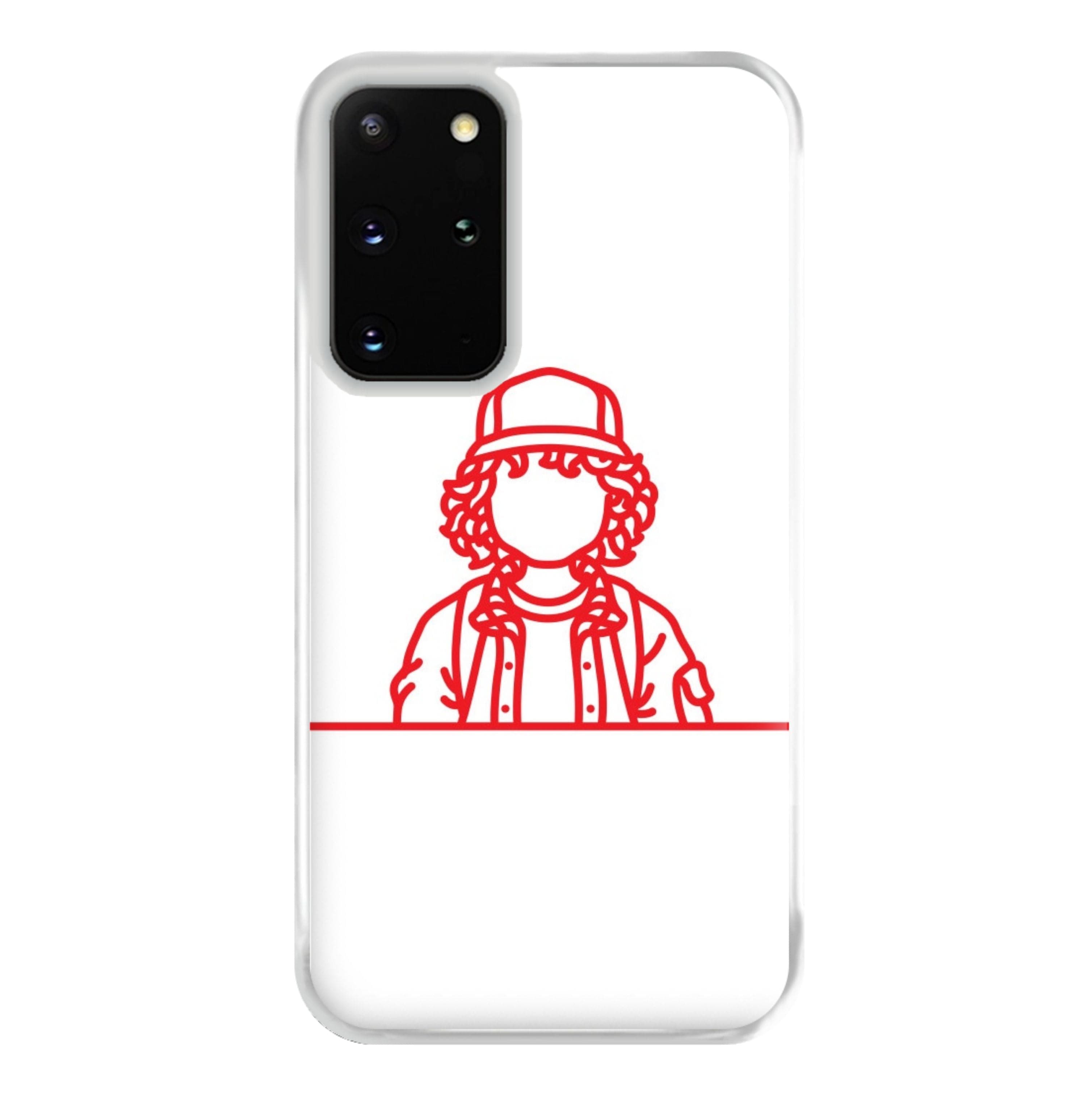 Dustin Outline Phone Case