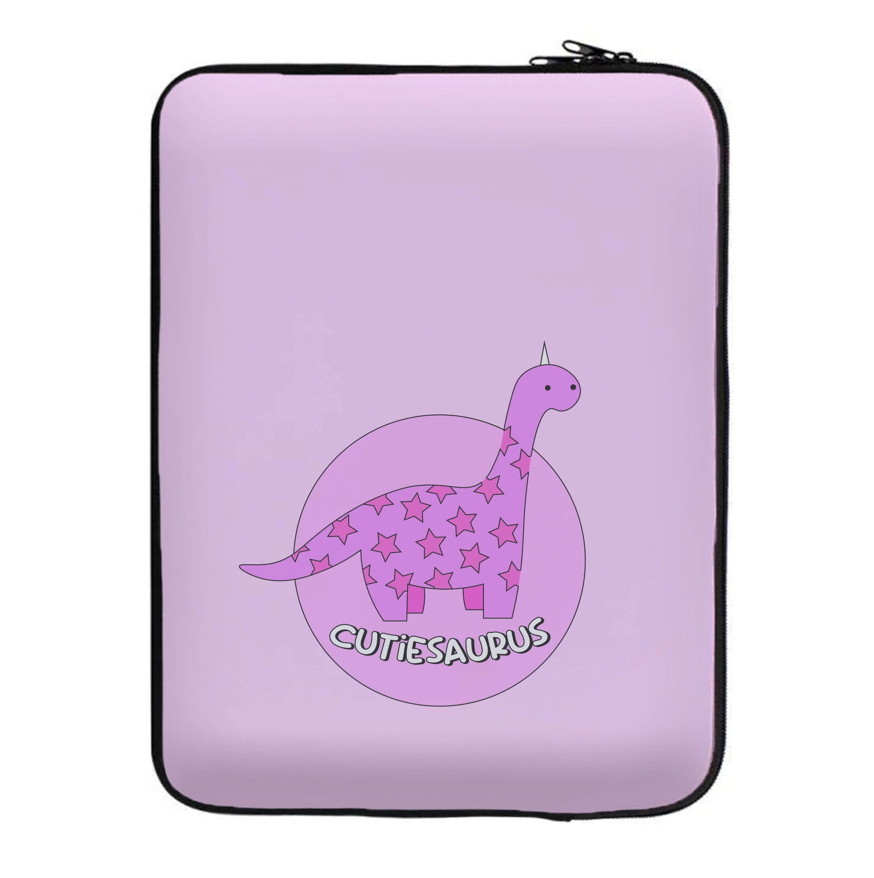 Cutiesaurus - Dinosaurs Laptop Sleeve