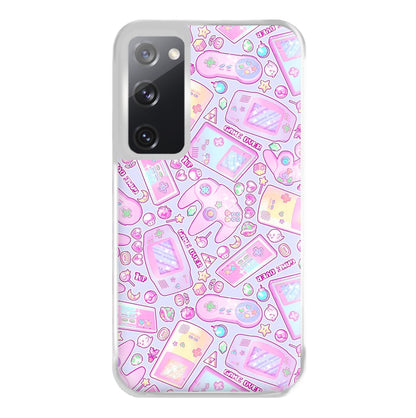 Power Up, Gaming Pattern Phone Case