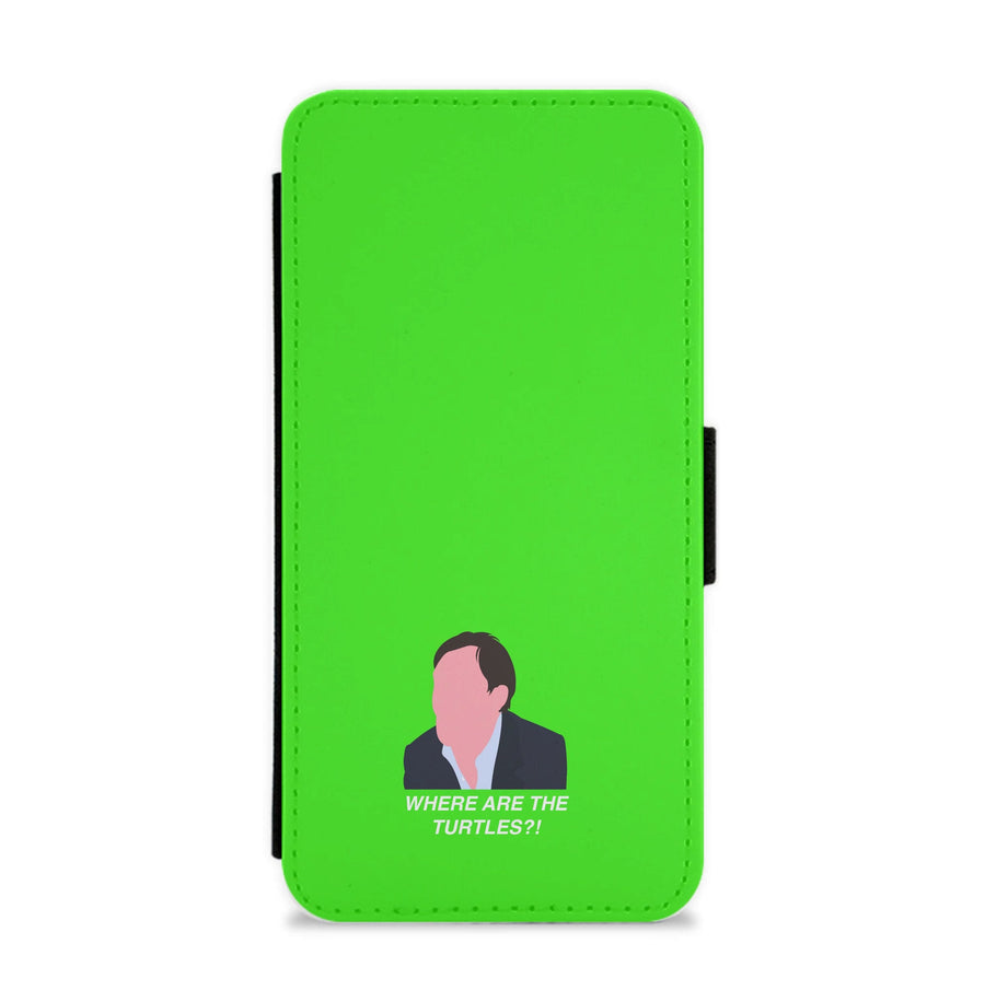 Where Are The Turtles - The Office Flip / Wallet Phone Case