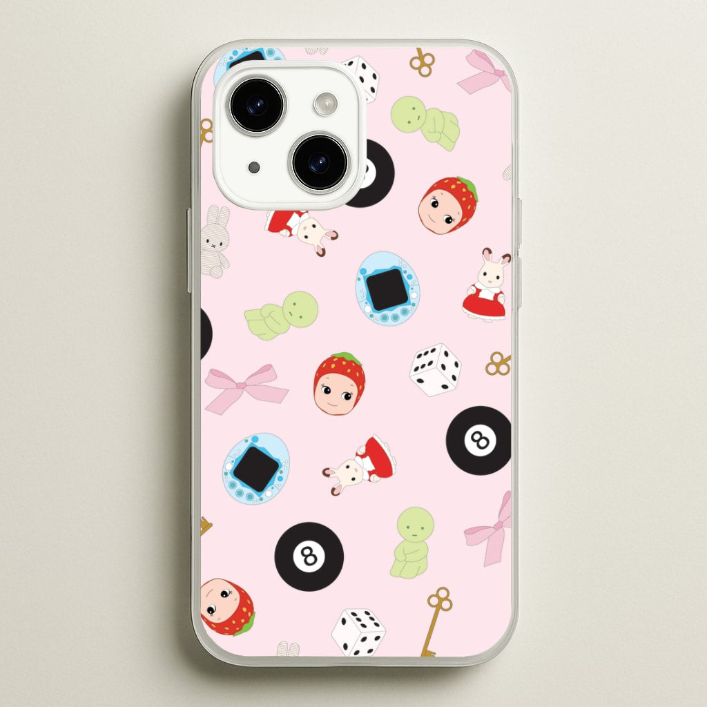 Trinkets Pattern iPhone 14 Plus Case