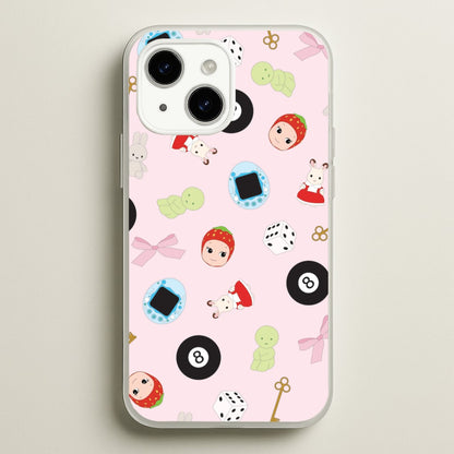 Trinkets Pattern iPhone 14 Plus Case
